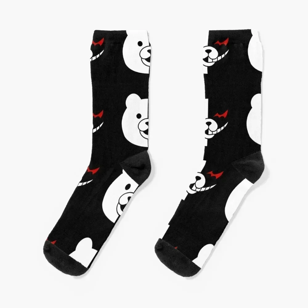

Dangan Ronpa - Monokuma Socks floral fashionable designer brand Men's Luxury Woman Socks Men's