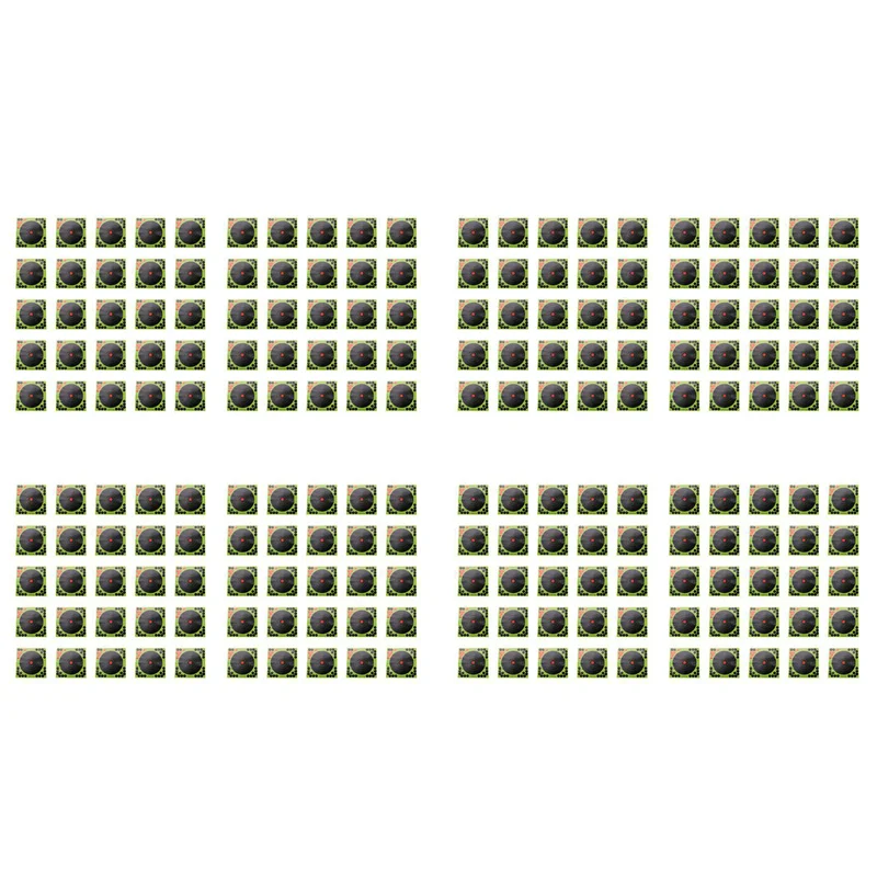 

200Pcs/Set Hunting Targets 8X8 Inch Self Adhesive Paper Reactive Splatter Targets Stickers