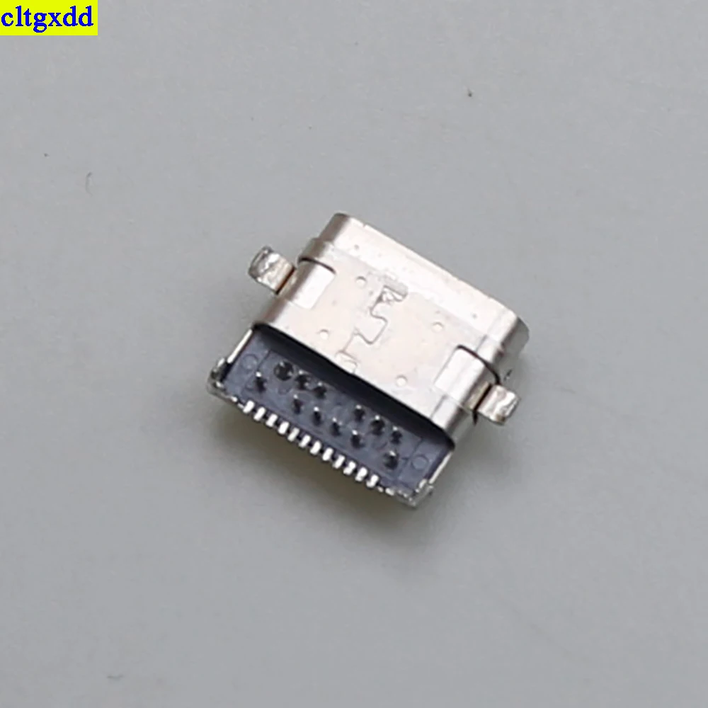 cltgxdd 1 piece FOR ASUS Zenfone 4 ZE520kl ZE554kl charging port tail plug interface ASUS CX5500 socket USB Type c 24 pin socke