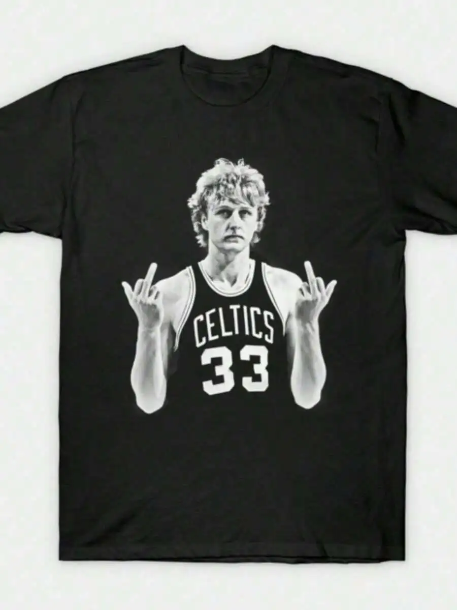 Larry Bird Vintage 90s Basketball Graphic Tee