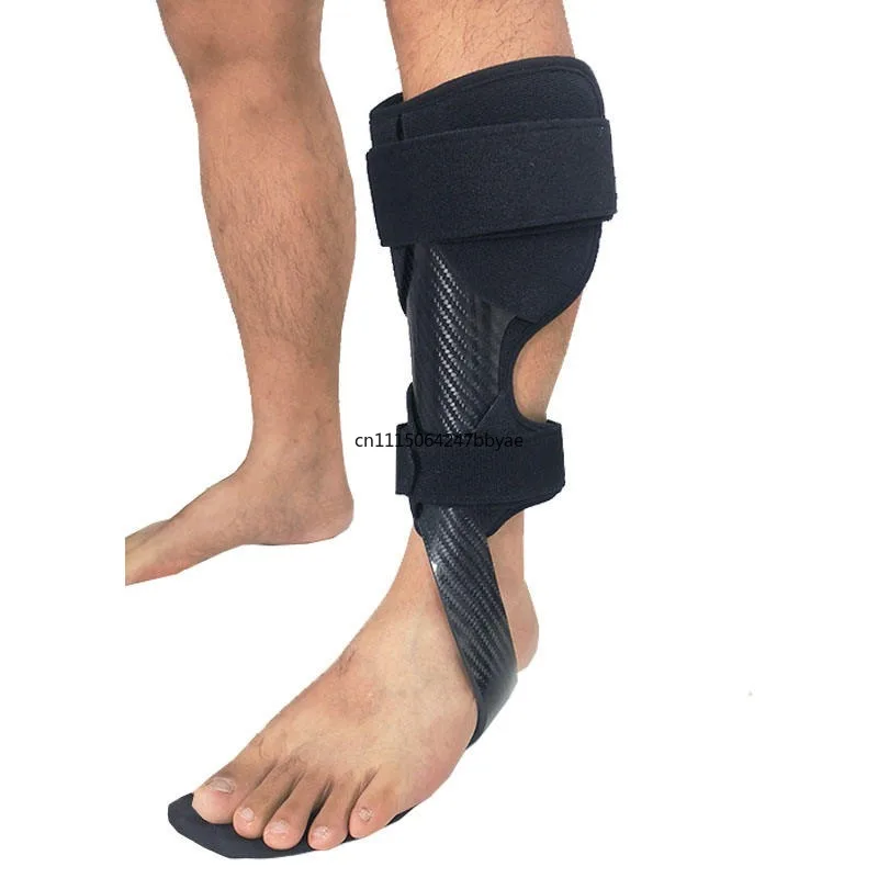 For Carbon Fiber AFO Ankle Foot Orthosis Aluminum Fixation Foot Drop Brace Support For Stroke Men Women Rehabilitation In Stock