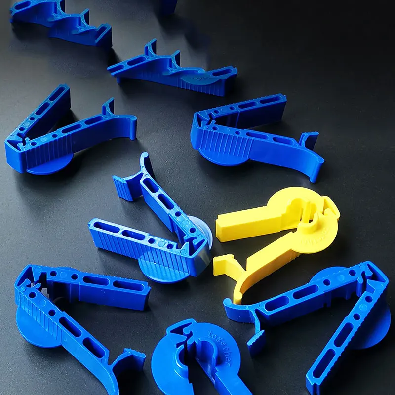 Peritoneal Dialysis Clamp Blue Care Supplies Line Clips Flow Control Clamp 10pcs Match Each Brand Of External Hose