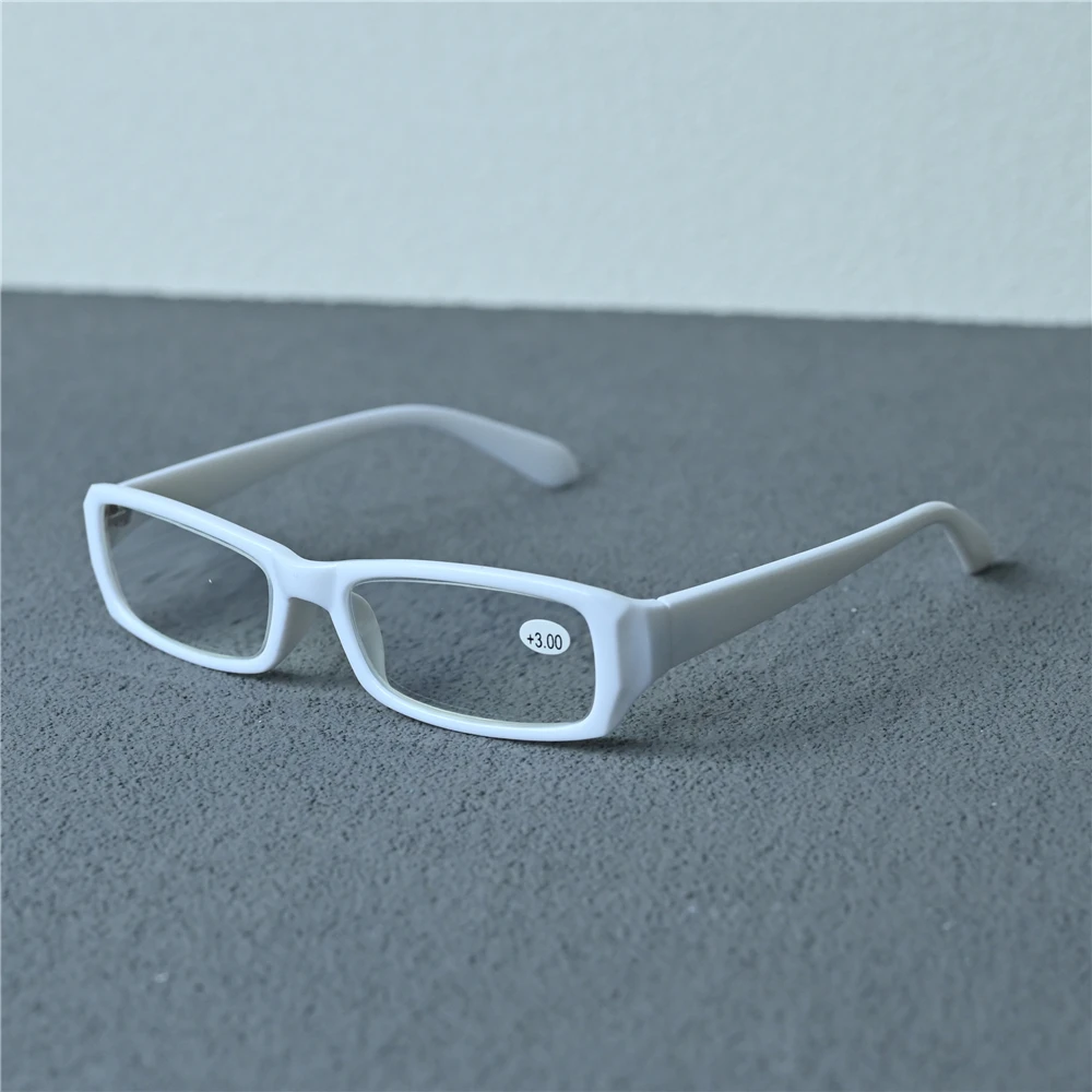 Vazrobe Small White Reading Glasses Women Men Eyeglasses Frame Diopter Nerd Clear Anti Blue Reflection Narrow Face Spectacles