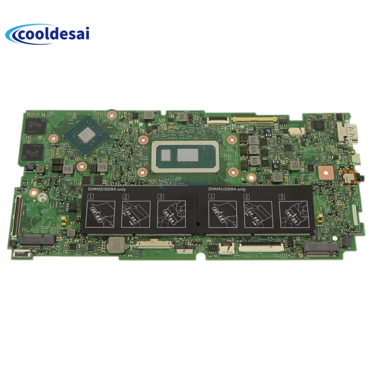 

For Dell inspiron 15 7586 laptop motherboard CN-0K2X16 CN-06DHD3 18706-1 with i5-8265U i7-8565U cpu tested ok