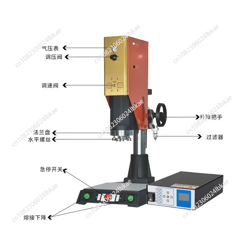 Welding machine Plastic welding machine 15K20K plastic welding machine Intelligent automatic frequency tracking