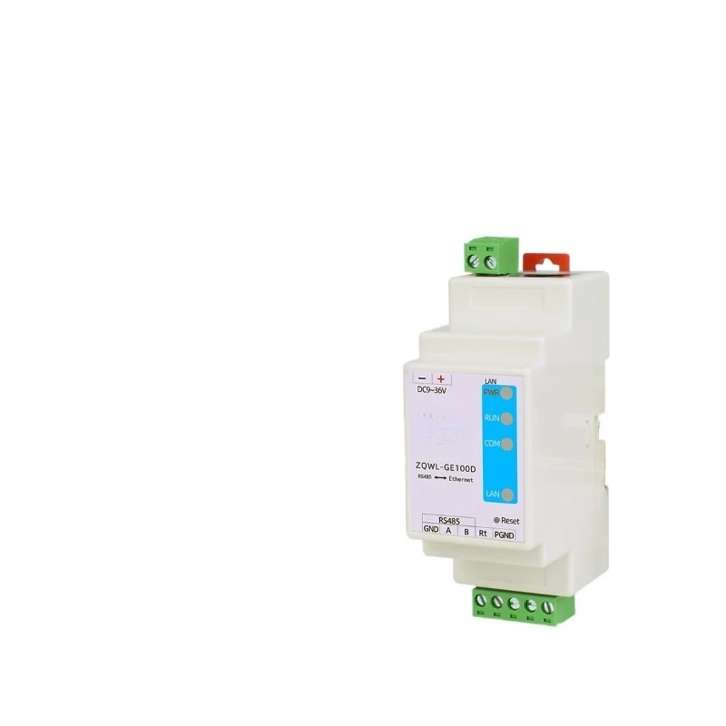 Serial port server 1 channel RS485 to Ethernet module, serial port to network port, gateway to 485 active polling