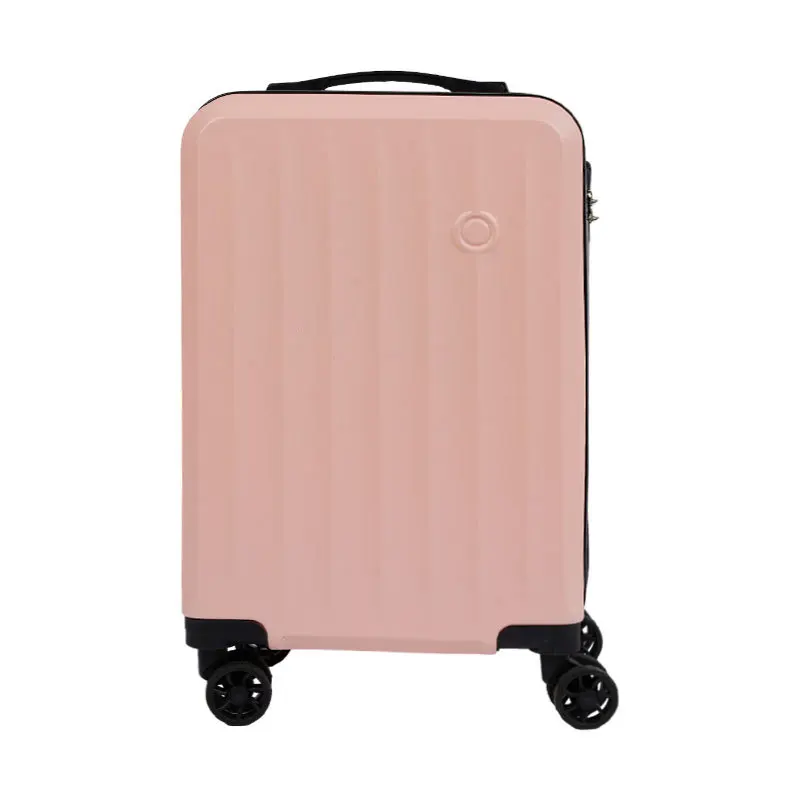 New 20inch Solid Color fashion Suitcase Spinner Casual Travel Trolley Case Large Capacity Storable Suitcase Boarding Case