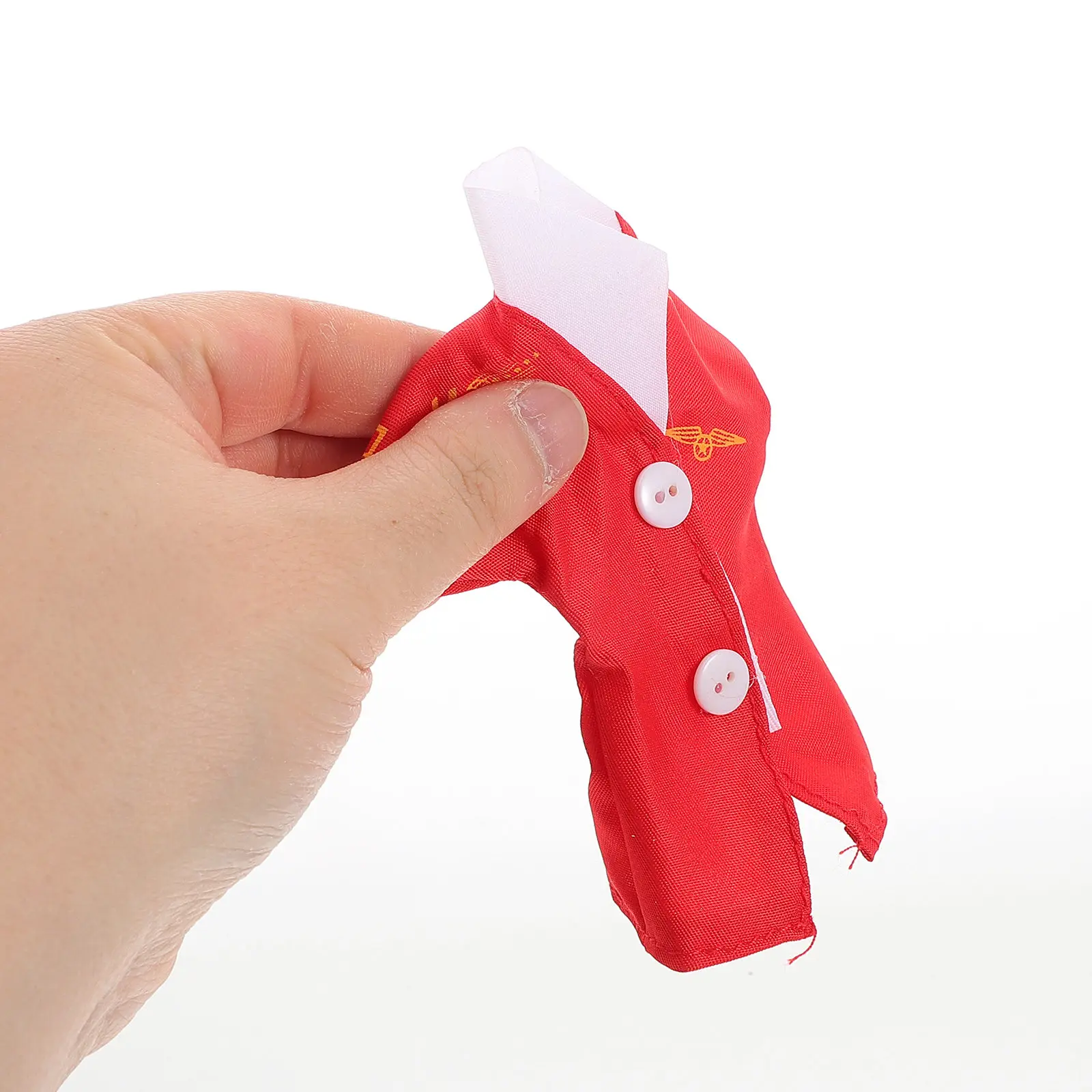 

2Pcs Clothing Set Flight Attendant Uniform Skirt for 30Cm Dress Up Clothes Creative Role Play Outfit