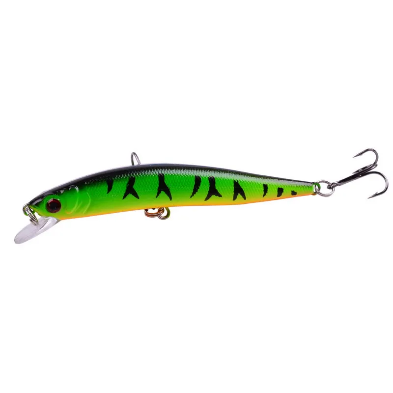 10 centimetri 8g Minnow Esca Dura esche da pesca Wobbler Isca Esche Artificiali Swimbait Plastica Crankbait 3D Occhi Richiamo Attrezzatura da pesca