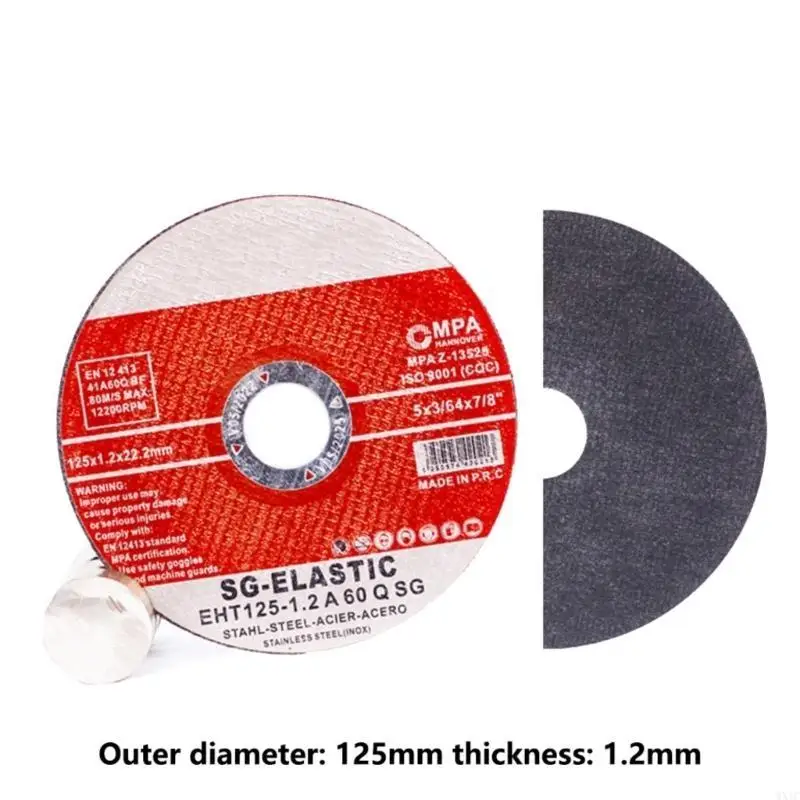 WXTC High Precisions Stainless Steel Cutting Disc Grinder Metal Cut Off Wheel