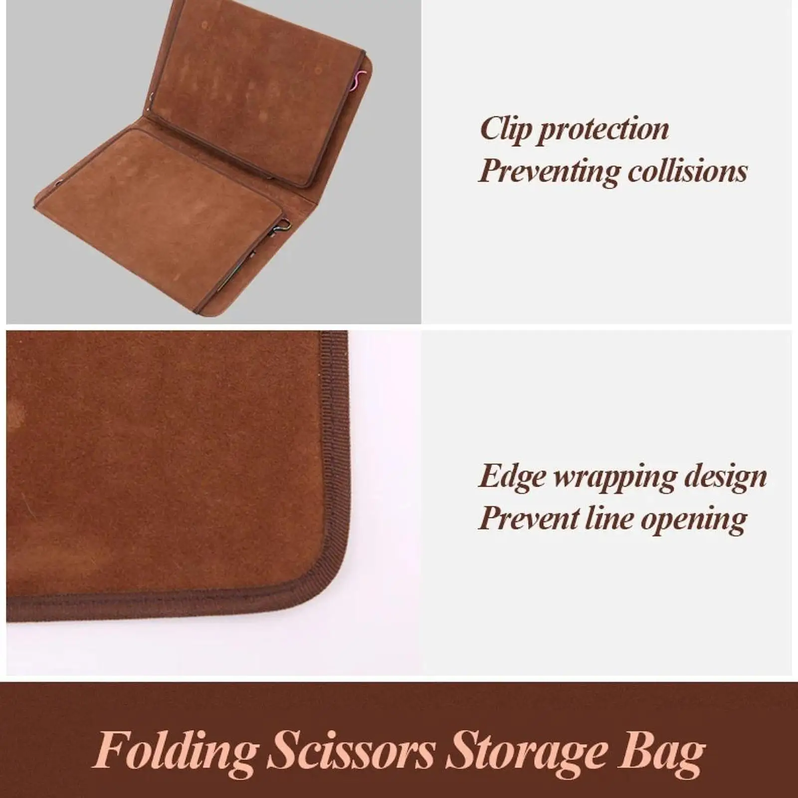 

Сумка для груминга собак из мягкой замши, органайзер для хранения инструментов и принадлежностей для ухода за шерстью животных