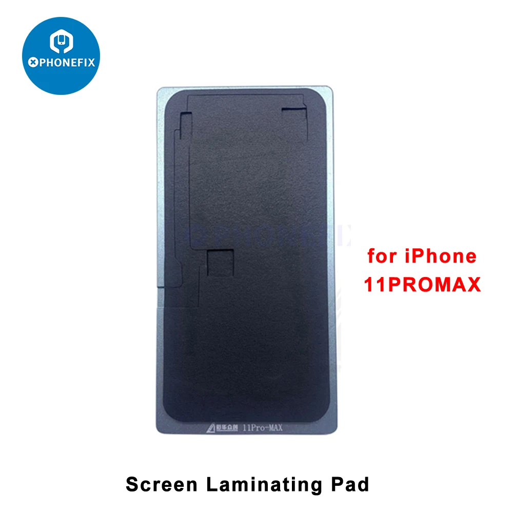 مجموعة وحدة قالب محاذاة شاشة LCD ، إطار إطار إطار ، وسادة مطاطية تغليف لهاتف آيفون 15 و 14 و 13 ميني و 12 برو ماكس و XS وإصلاح الشاشة