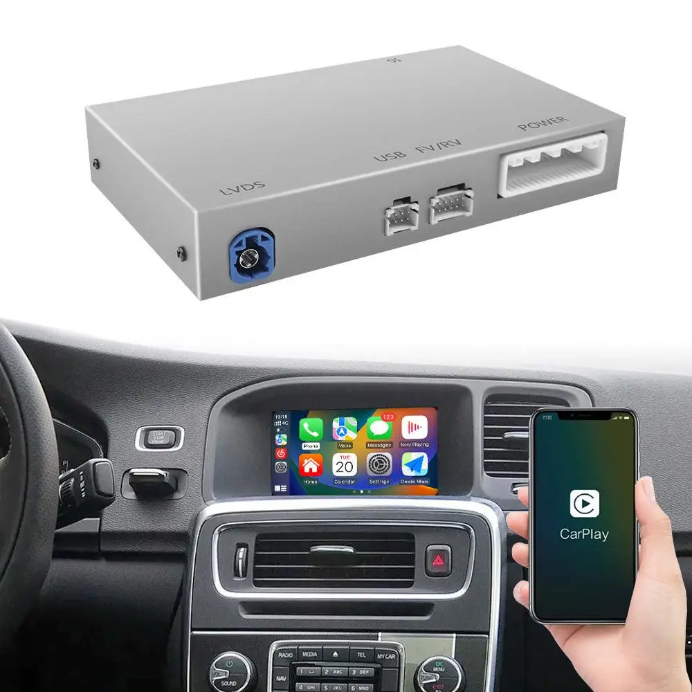 

Autoabc Wireless CarPlay S60 2011-2017 XC60 V40 V60 Android Auto Interface Mirror Link AirPlay 1-Year Warranty
