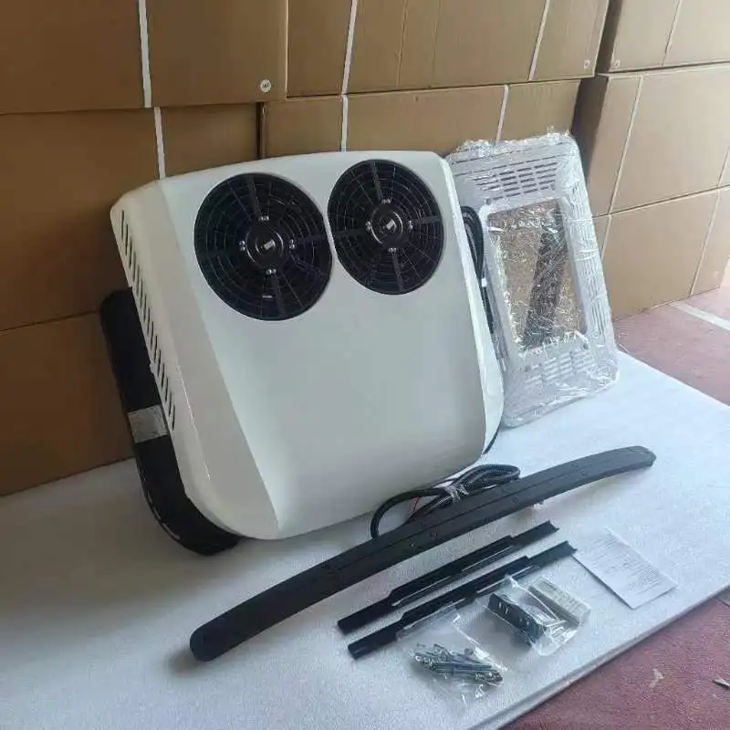 كامبر RV سقف كهربائي 12 فولت تكييف الهواء على السطح 12 فولت شاحنة 24 فولت مكيف هواء لوقوف السيارات #5