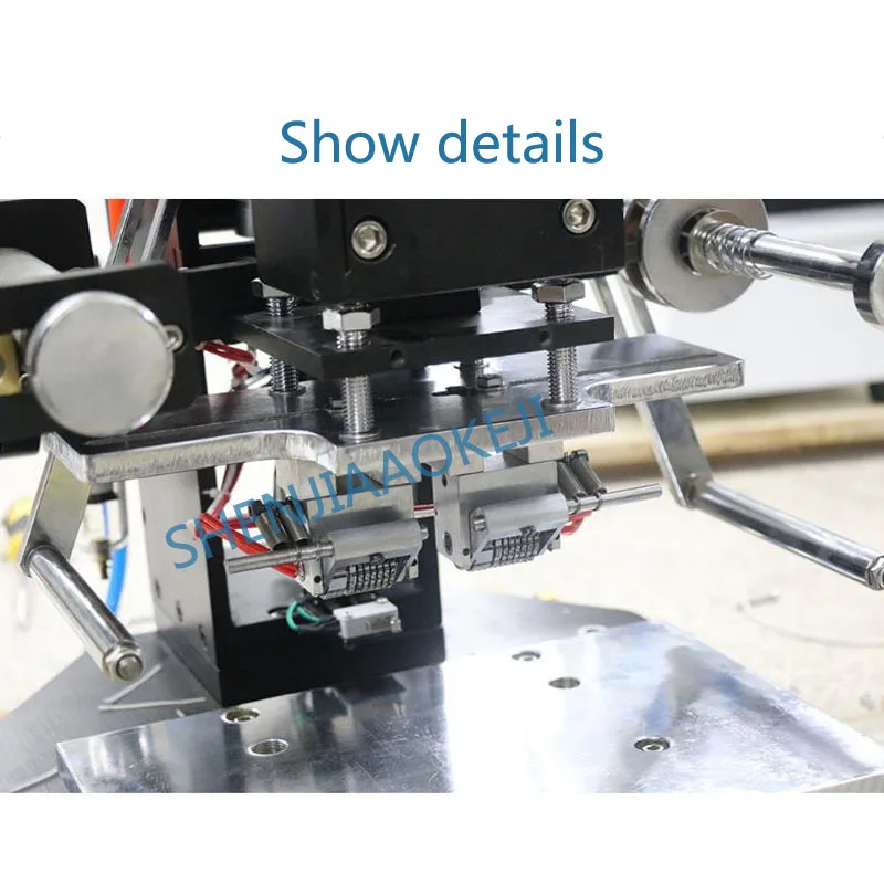 ZY-819K3 Pneumatic hot bronzing machine Double-head automatic code hopping machine coding machine 220V/110V 400W 1pc
