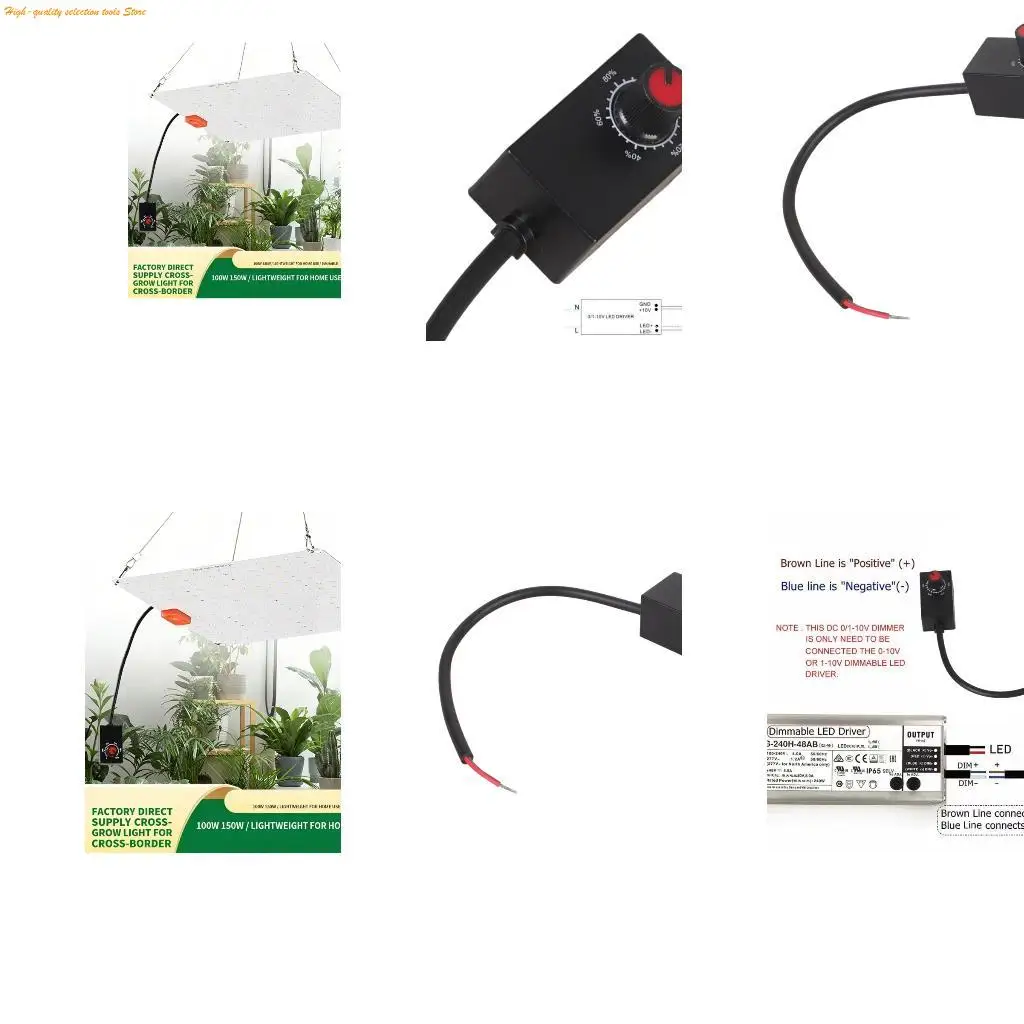 

203F Professional 0-10V LED Dimmer Module Featuring Compactly Size Clear Wiring Port