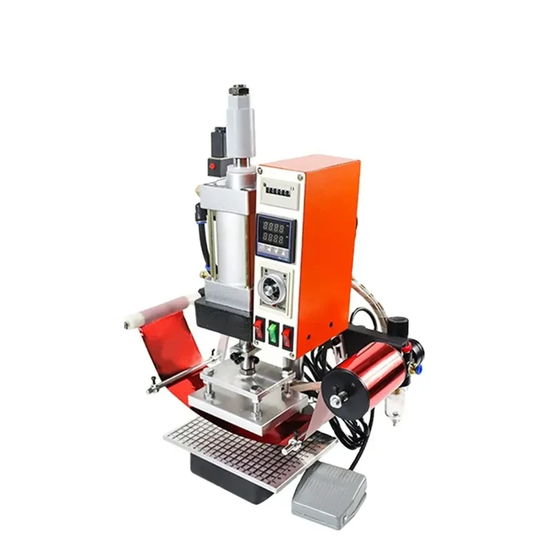 

Semi-Automatic Pneumatic Pneumatic Heating Hot Stamping Machine for Leather Embossing