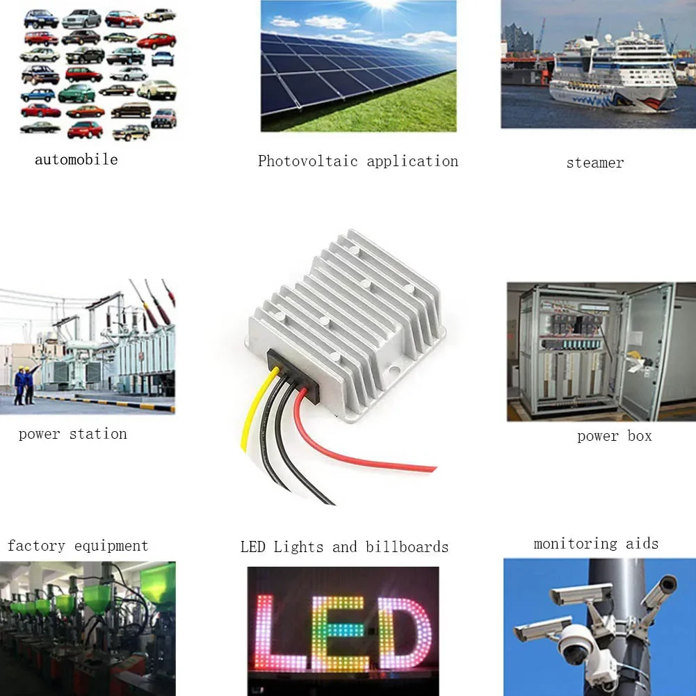 DC-DC Step Down Buck Converter Power Supply Module DC 30V-90V To DC 12V 5A 10A 15A 20A  Car Power Supply voltage Regulator tool