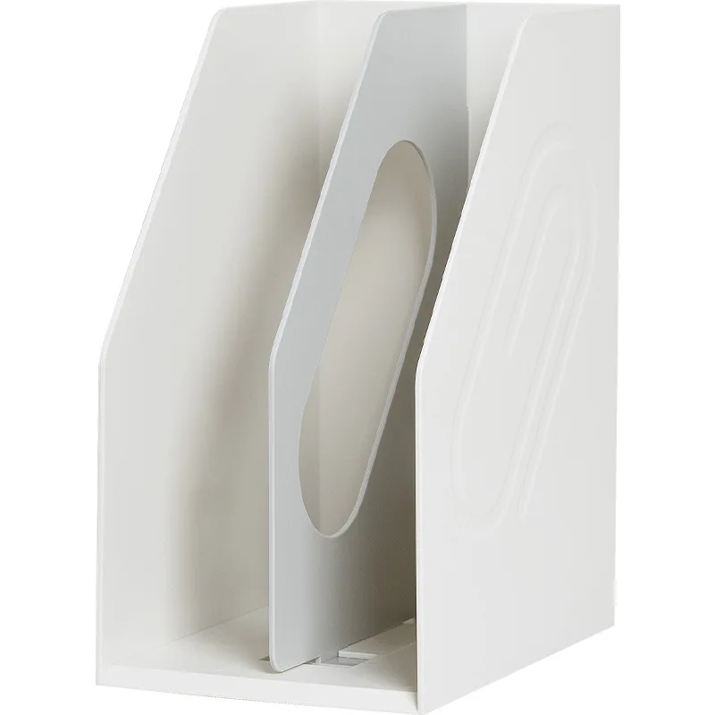 Student Office Desktop Storage Folder, Detachable Partition Book Storage Rack Book Stand