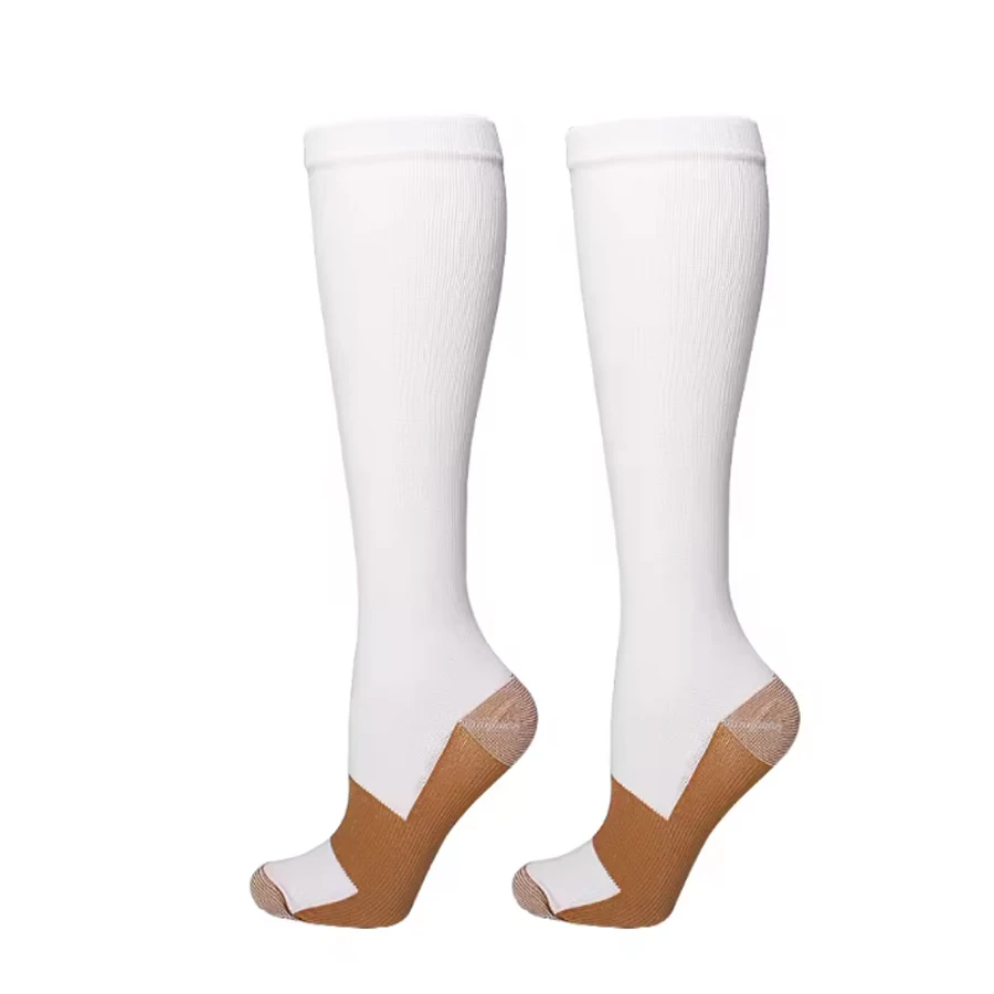 1 paire de chaussettes de Football Sports de plein air chaussettes de cyclisme chaussettes de Compression Marathon course chaussettes de Compression