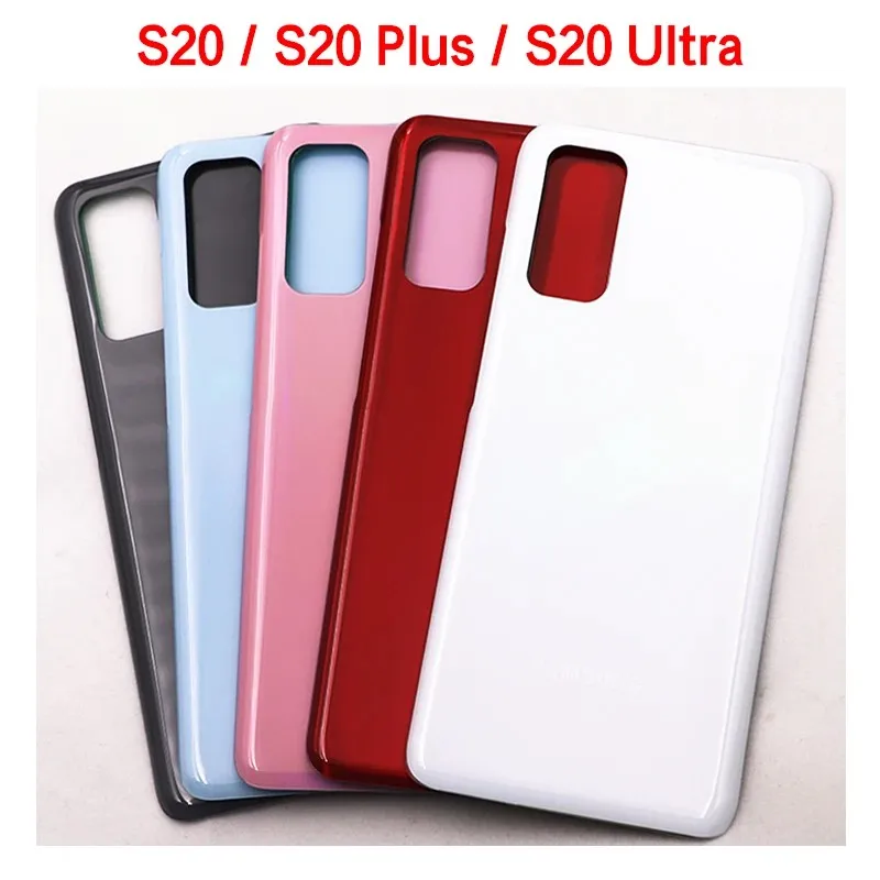 

For Samsung Galaxy S20 / S20 Plus / S20 Ultra G980 Battery Back Cover Rear Door 3D Glass Panel Housing Case Adhesive Replace