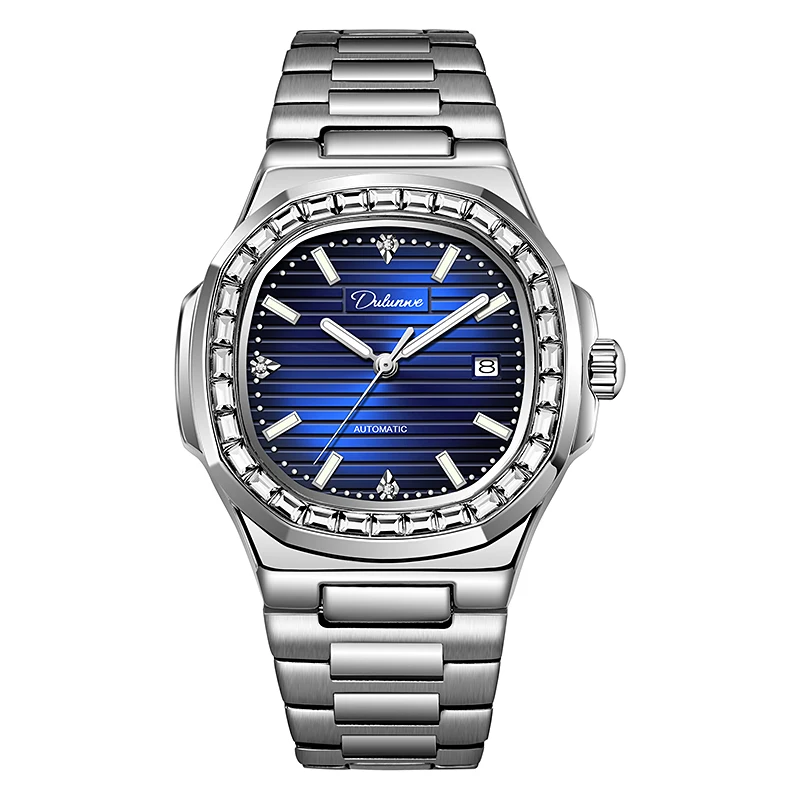 

Dulunwe New Men mechanical Watches Sport Business Luxury Brand Male Fashion Nautilus Wrist Clock Boyfriend Gift