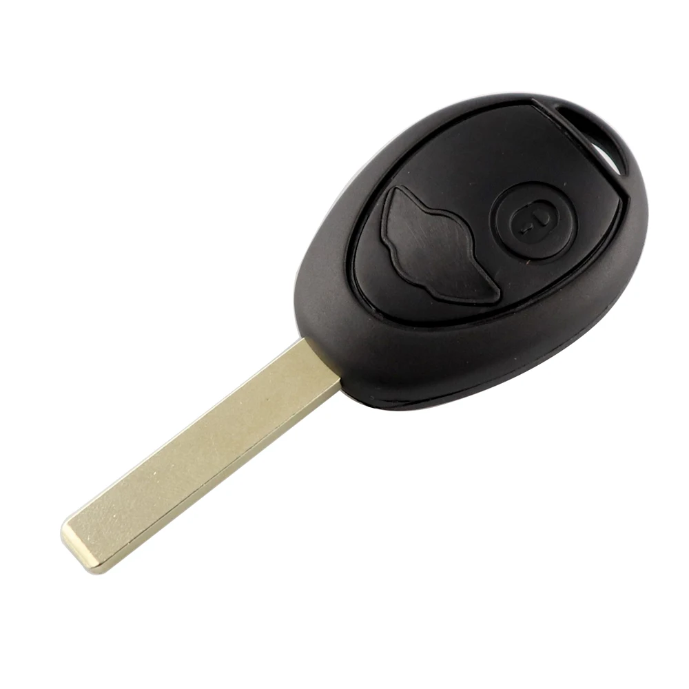 YIQIXIN For BMW Mini Cooper S R50 R53 Rover 75 2002-2005 Smart Remote Car Key Shell Cover Case Fob 2 Button Blank Uncut Blade