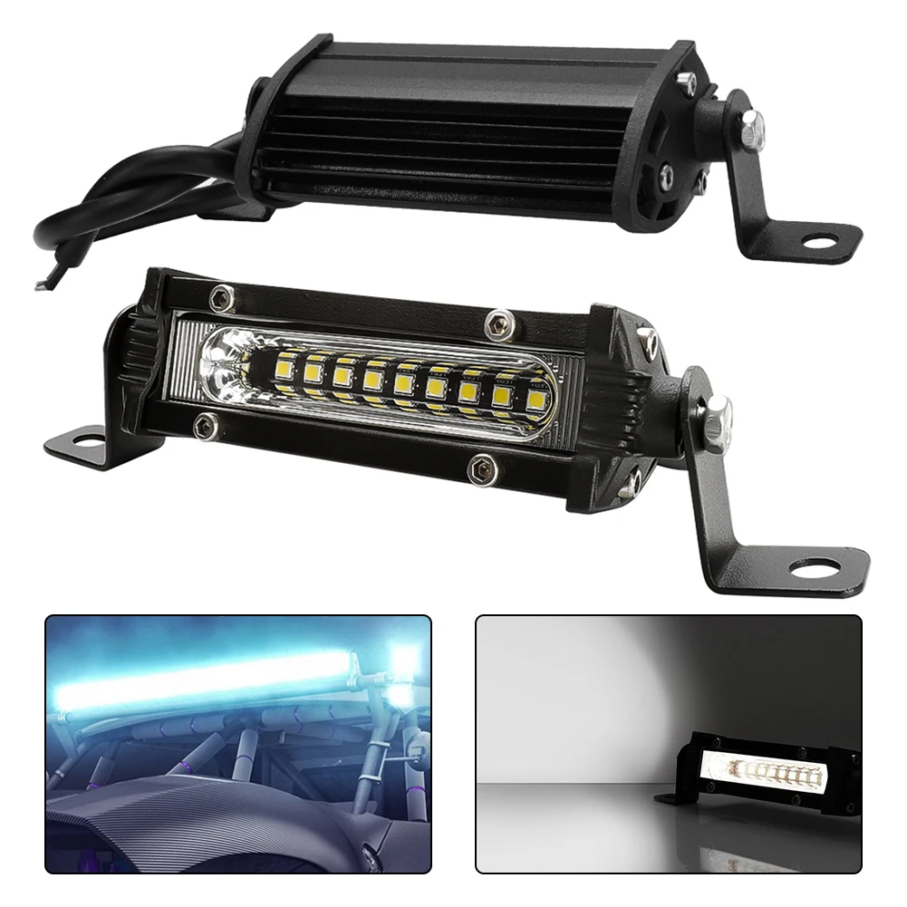 Practical To Use LED Work Light Bar 1 (A) 12-24 (V) 27 (W) 2700LM 3030 6500K Aluminum Alloy LED For Car & Truck