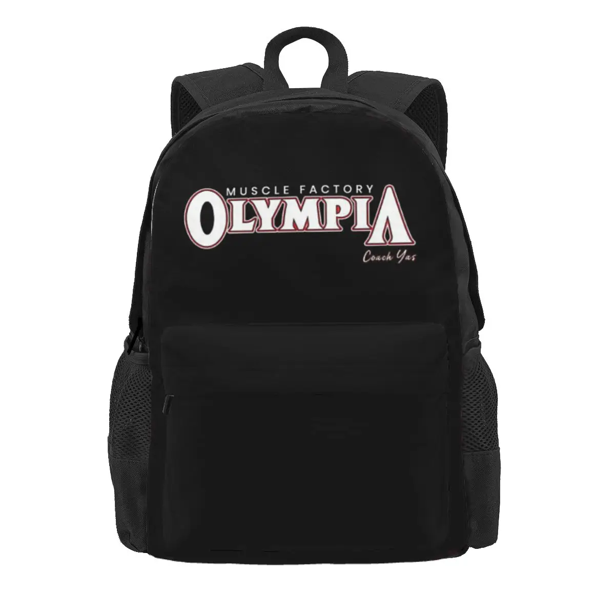 

Future Mr OLYMPIA Motivations Backpack Daypack Large Capacity Children BookBag School Bag Shoulder Bags for Men Women