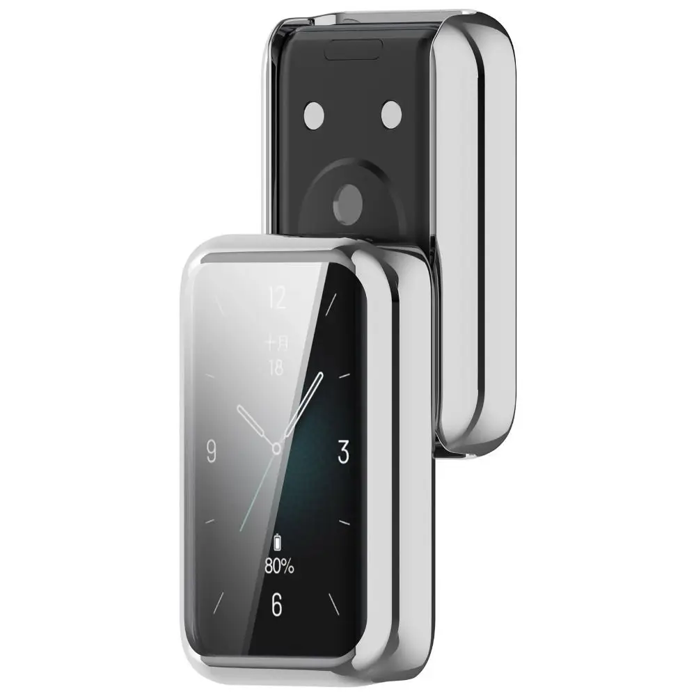 Новый чехол из ТПУ с полным покрытием, бампер, умная защитная пленка для экрана, аксессуары, ремешок для часов, защитный чехол для Honor Band 9