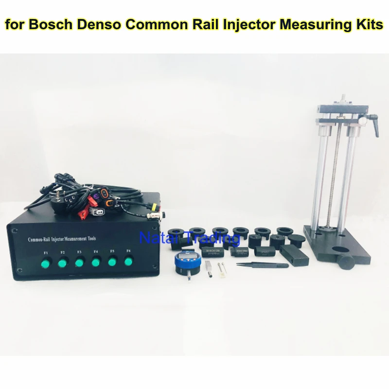 CRM900 Common Rail Diesel Injector Measuring Kit Fuel Injector Nozzle Stage 3 Diagnostic Tool Set for Bosch Denso