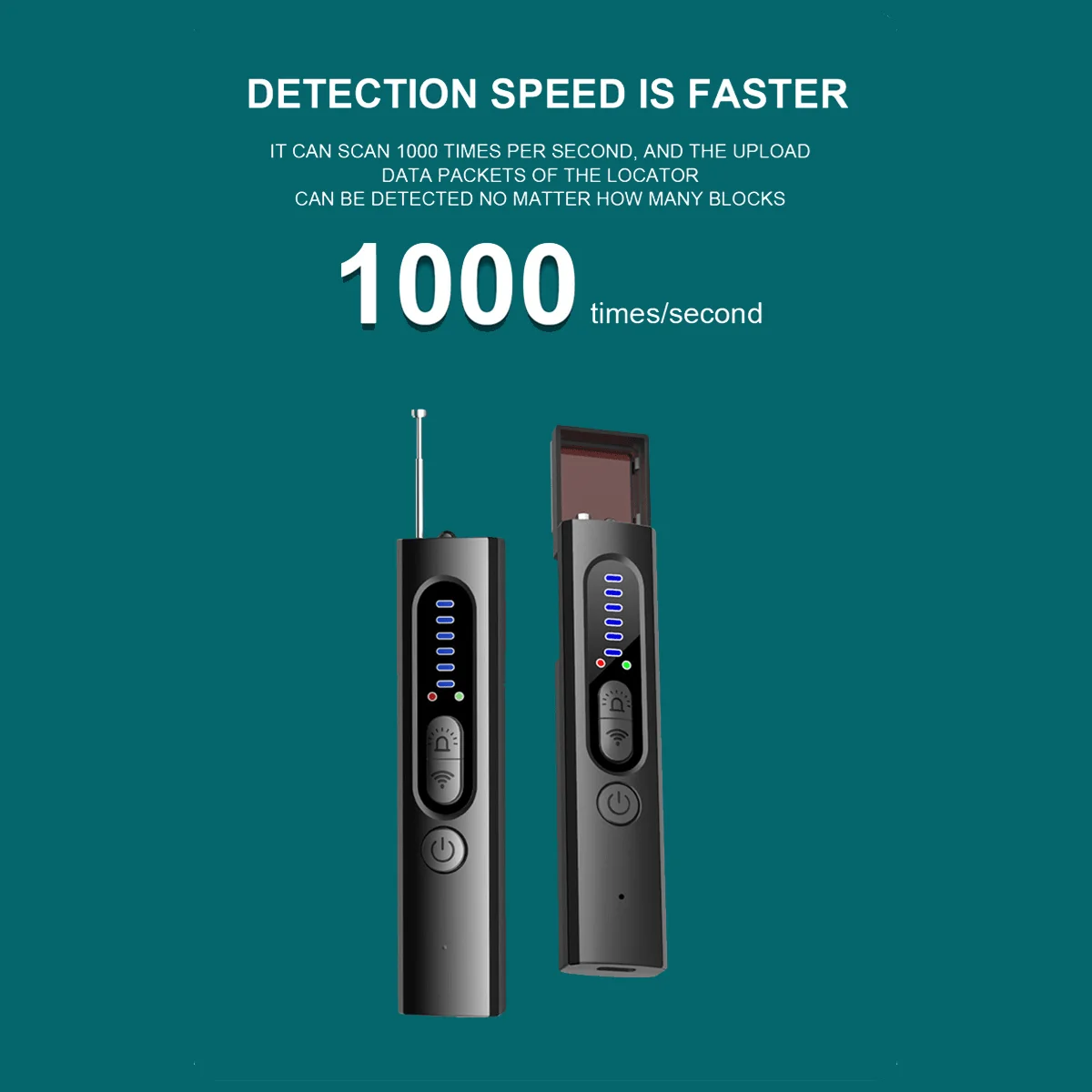 

X13 Camera Detector Anti-Spy & Anti-Tracking Device with Infrared Scan Hotel Pinhole Camera Detector