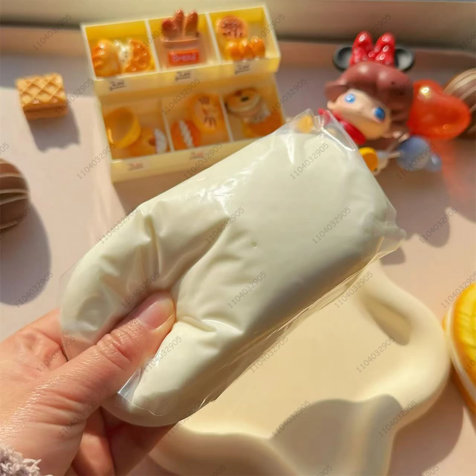 Rice Cake Moist Slow Rising Squishy Toy Multi-color Soft Rice Cake Fidget Toys for Kids and Adults AMSR Sensory Anti Stress Gift