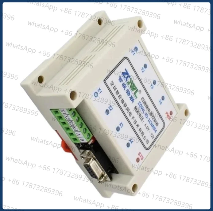 4 or 8 in out Relay Controller Module, RS232 RS485 Modbus RTU