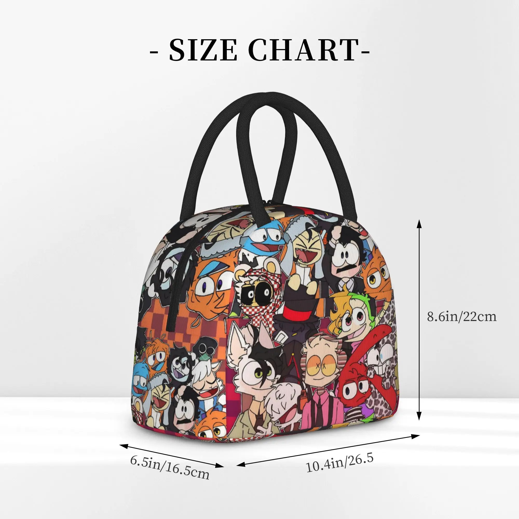 31 Juan Carlos Bodoque Rabbit Tote Insulated Lunch Bag Mins Cartoon Carry Food Bag Reusable Thermal Cooler Office Large Capacity