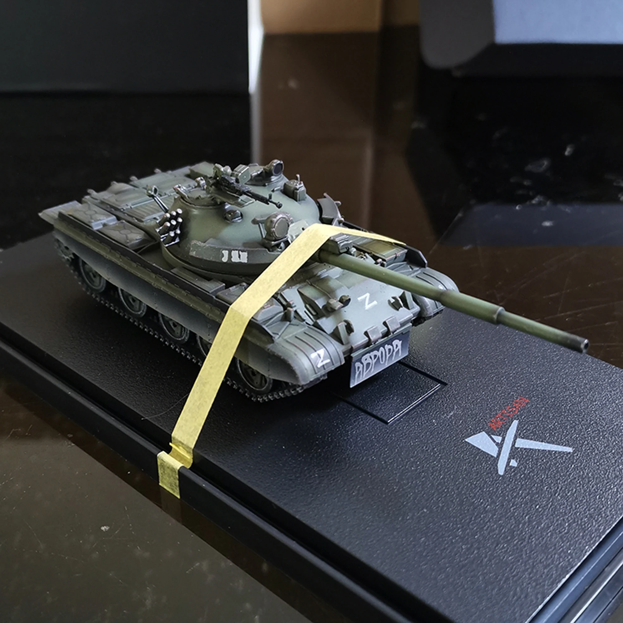 Russian Special Military Operation Russia-Ukraine T-62 Main Battle Tank T62 Model Finished Product