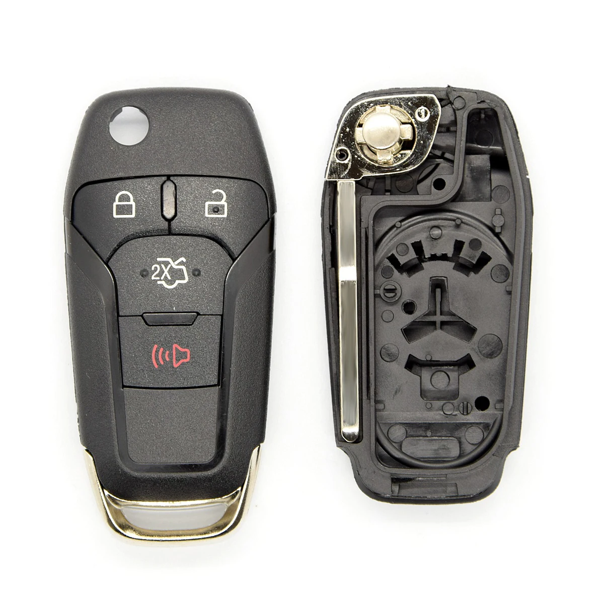 Okey Remote Car Key Shell Cover For Ford F150 F250 F350 Explorer Ranger KA Fiesta Mondeo Focus Everest Edge Kuga Escort HU101