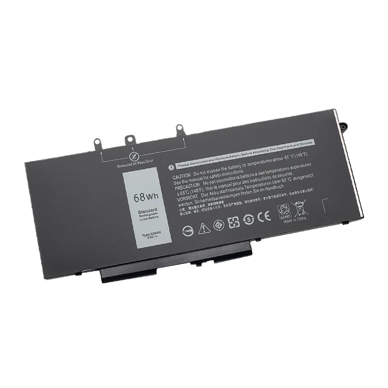 For Dell Latitude E5480 5580 5490 5590 for DELL Precision M3520 M3530 Series GD1JP GJKNX OEM Battery 7.6V 68WH
