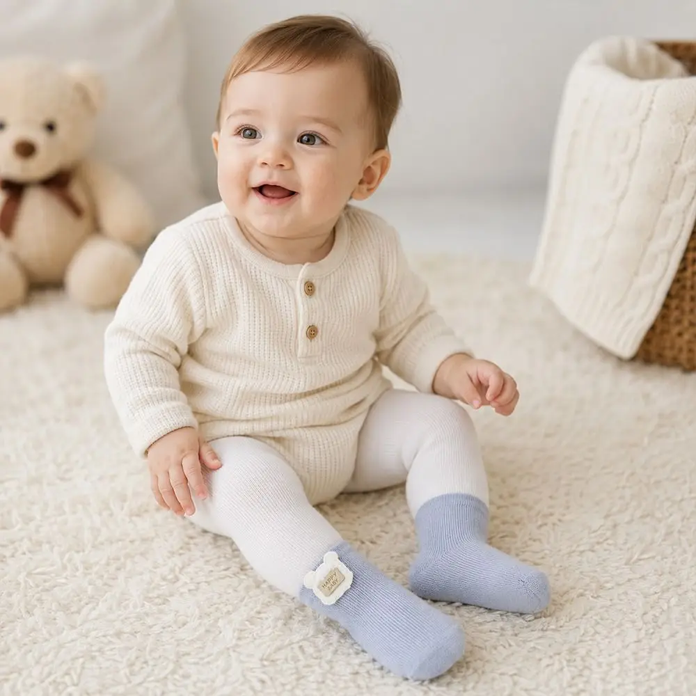New Cotton Baby Warm Socks Thickened Soft Infant Socks Warm Cotton Terry Socks Winter Warmth