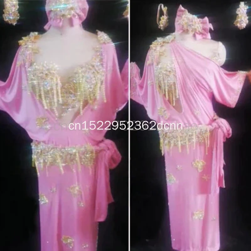 New Belly Dance Costumes Baladi Shaabi Folk Costumes Competition Robes Belly Dance for Women
