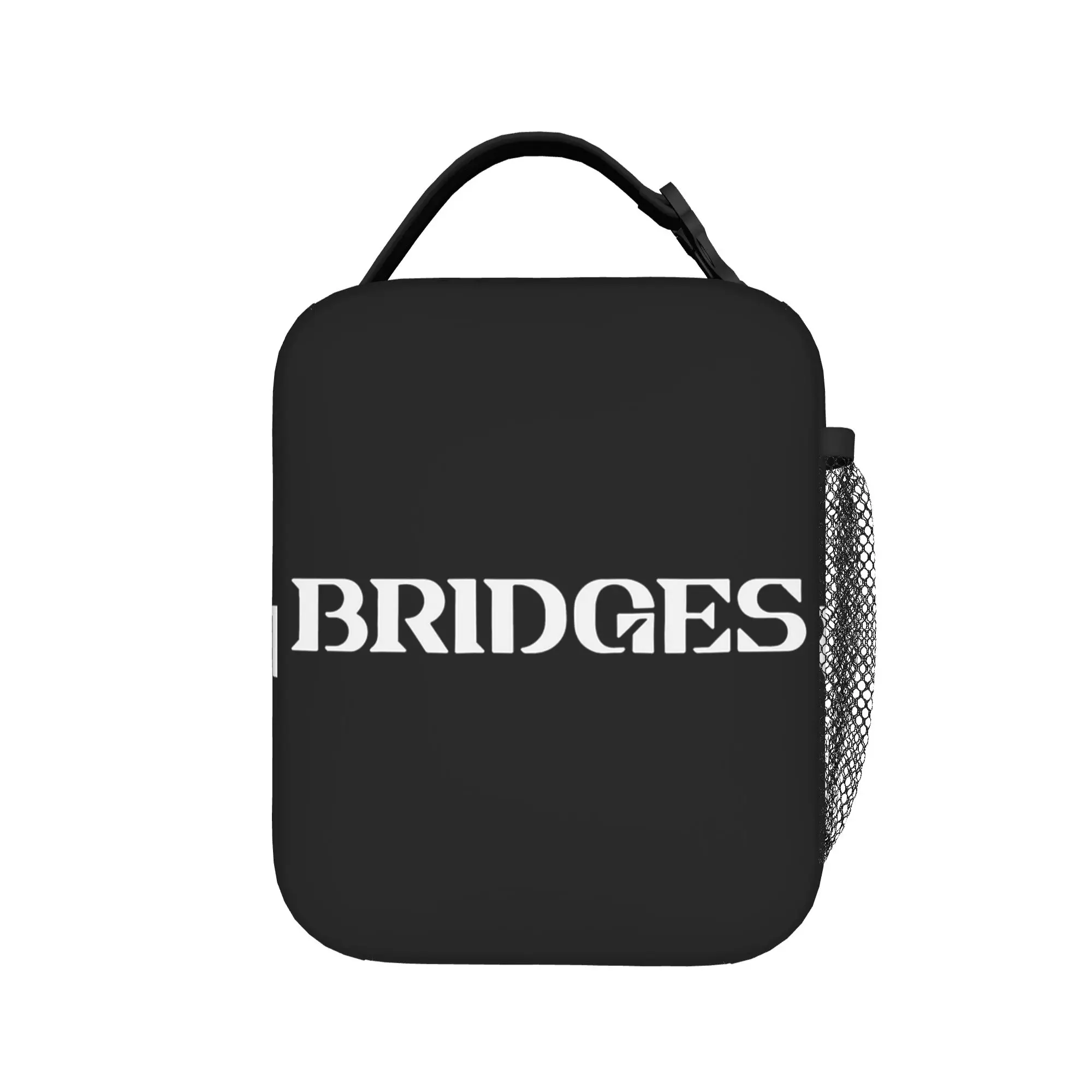 Bridges Logo Death Stranding Insulated Lunch Bags Cooler Bag Lunch Container  Tote Lunch Box Bento Pouch College