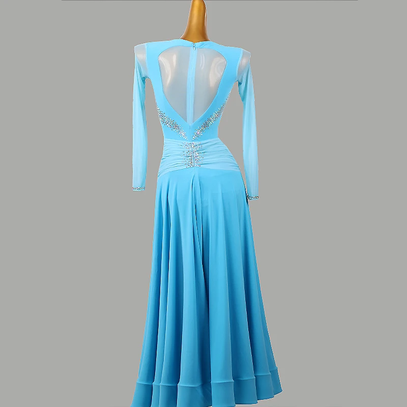 NES Modern Dance Dress  Standard Ballroom Dance Dress Women Tango Dress Waltz Competition Performance Costumes Ballroom Dress