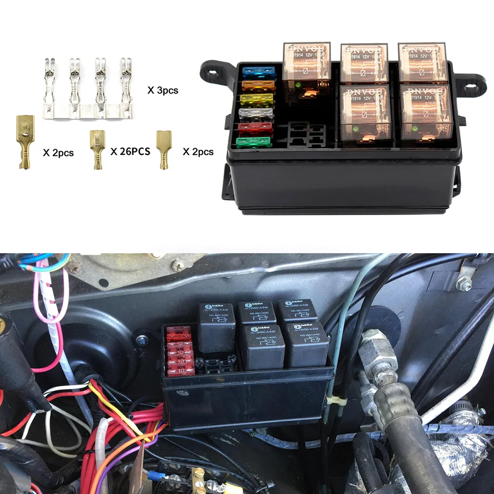 1Pc Waterproof Automotive Relay 12V 40 4Pin SPDT Car Control Device Car Relays DC 12V for Car Auto Supplies