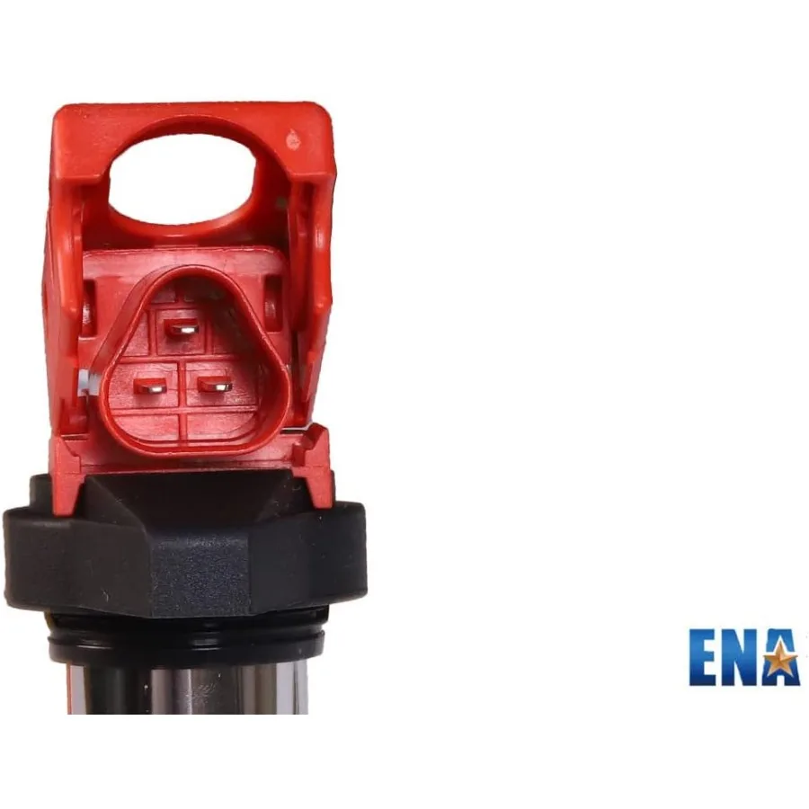 مجموعة من 6 قطع من ملف الإشعال الأحمر المتوافقة مع BMW 325i 330i 525i 545i 550i 650i 750i Alpine B7 M3 X3 X5 Z3 Z4 20012010 2.5L 3