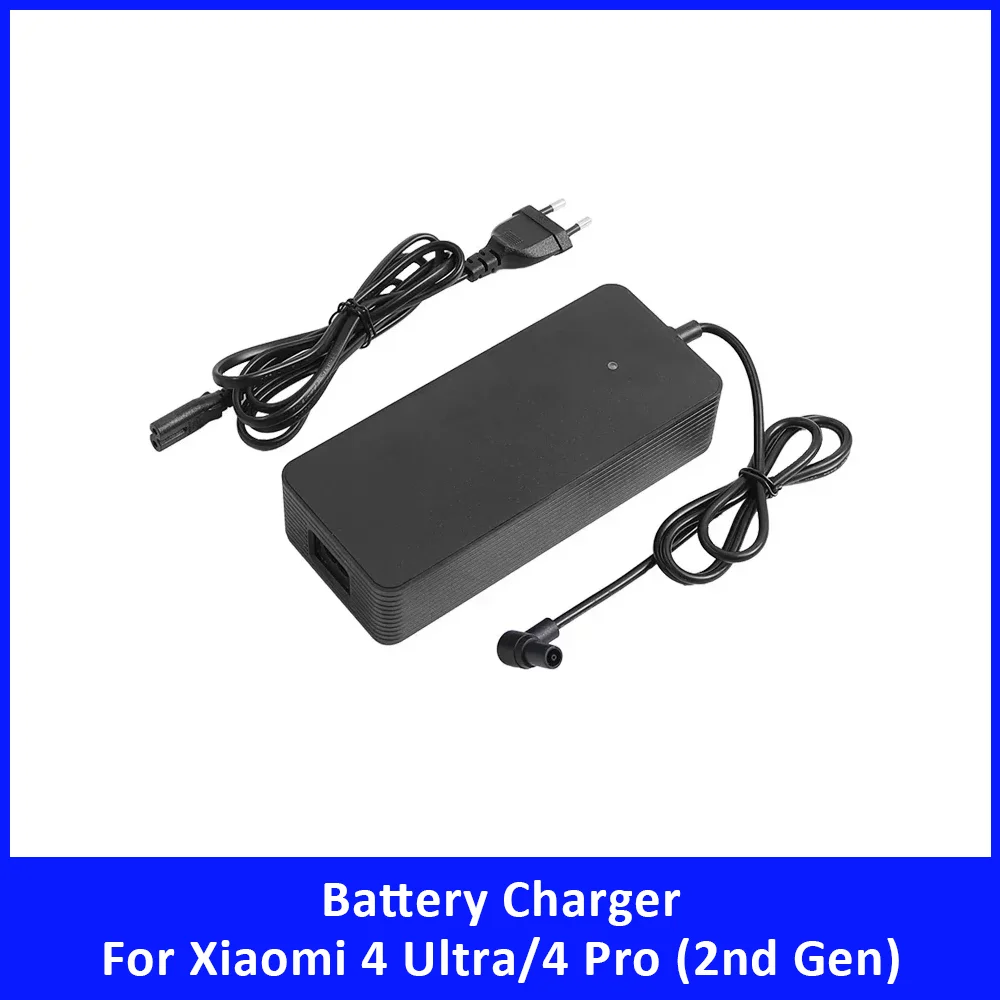 53V 2.3A Battery Charger for Xiaomi 4 Ultra 4 Pro 2nd Gen for Navee S65 N65i Electric Scooter Charger Adapter Accessories Parts