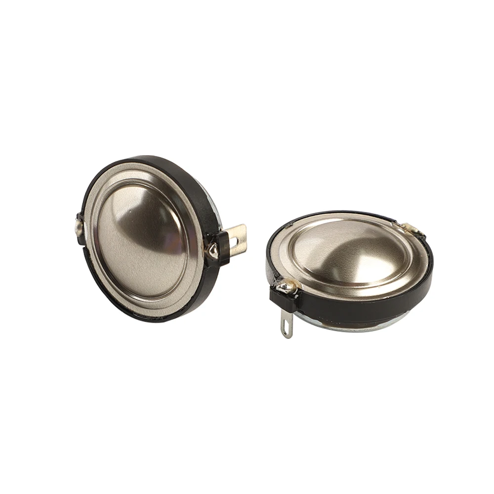 2Pcs 1 Inch Tweeter Speaker 4 Ohm 30W Treble Speaker Home Amplifier Mini Loundspeaker For Car Audio DIY