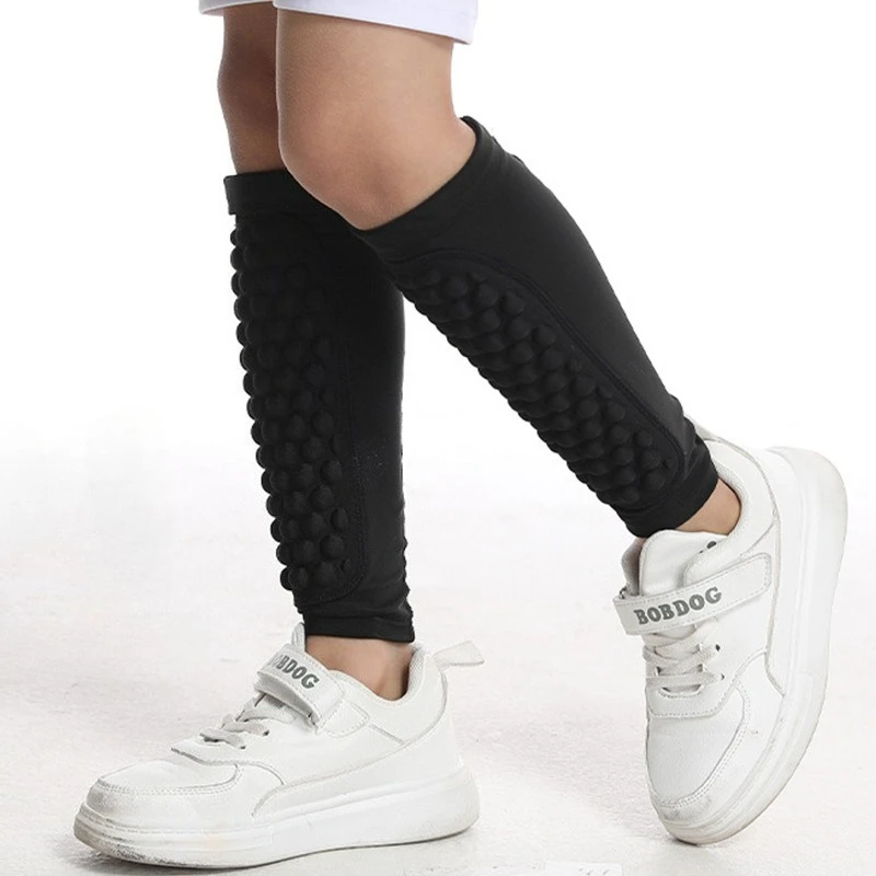 

Kids Shin Guards Equestrian Riding Children Leg Protectors Anti-Kick Calf Pads for Soccer Basketball Football Sports Safety Gear