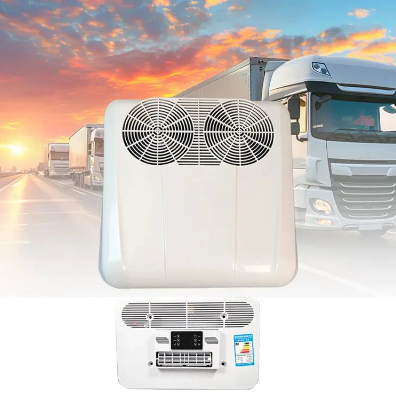 مكيفات هواء كهربائية جديدة لوقوف السيارات بتيار متردد 12 فولت 24 فولت لمقصورة شاحنة فان #1