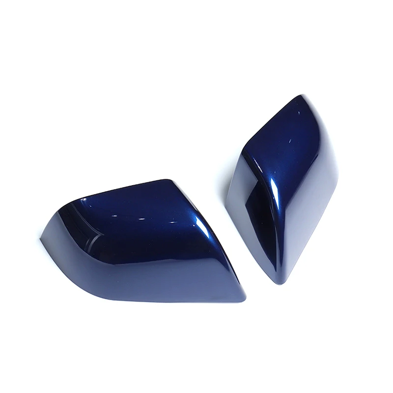 

Для Tesla 2021-2024 Model Y корпус зеркала заднего вида, сменная крышка, колпачки зеркала заднего вида, замена детали синего цвета
