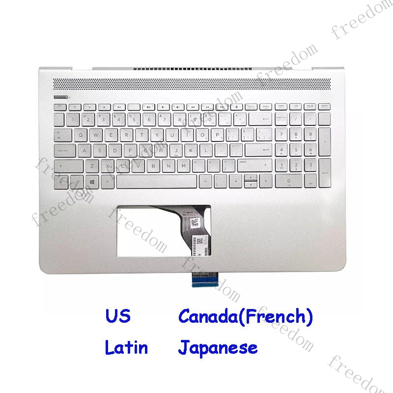 HTS  Palmrest w/Backlit Keyboard 926859-001 for HP Pavilion 15-CC 15-CD TPN-Q190 G74